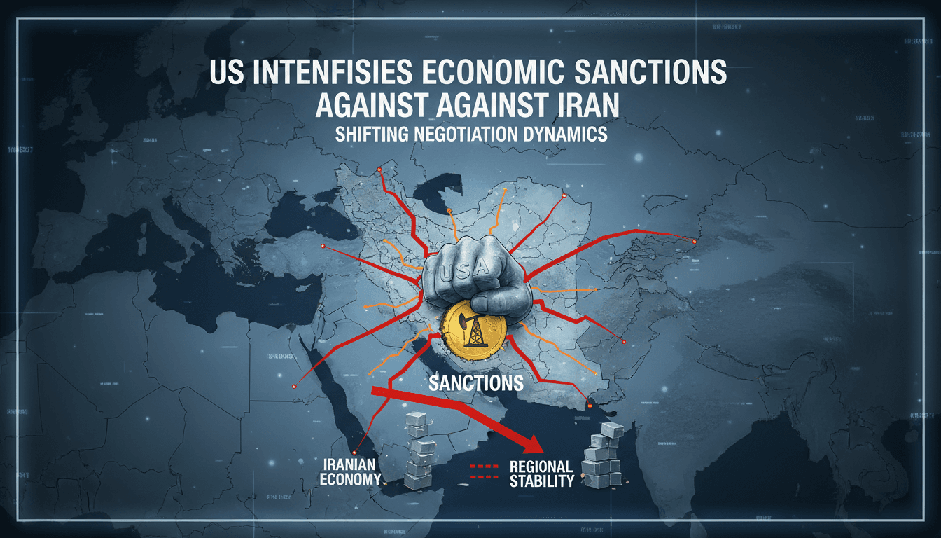 U.S. sanctions impact on Iran's economy and regional dynamics