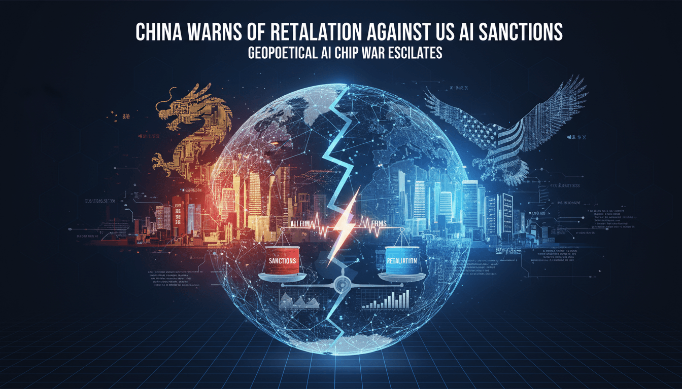China warns of retaliation against potential US sanctions on AI firms