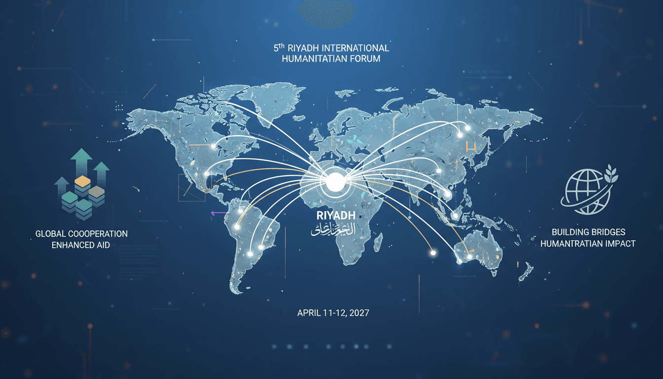 King Salman Humanitarian Aid and Relief Center announcement for the forum