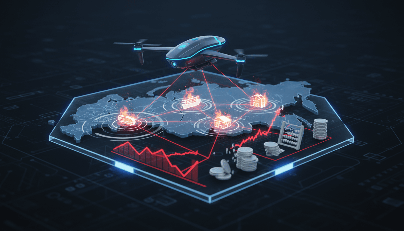 Ukraine drone strike impact on Russian logistics hubs