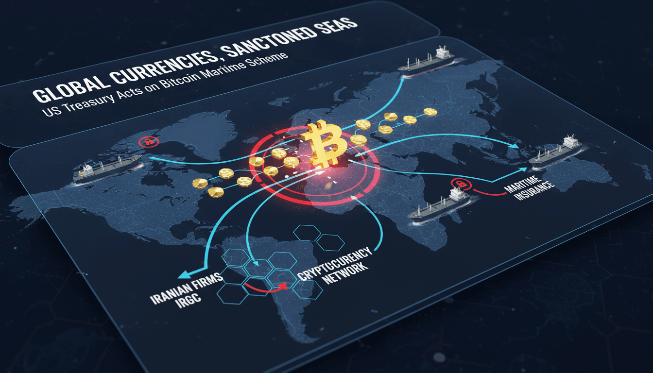 U.S. Treasury sanctions Iranian companies involved in Bitcoin maritime operations