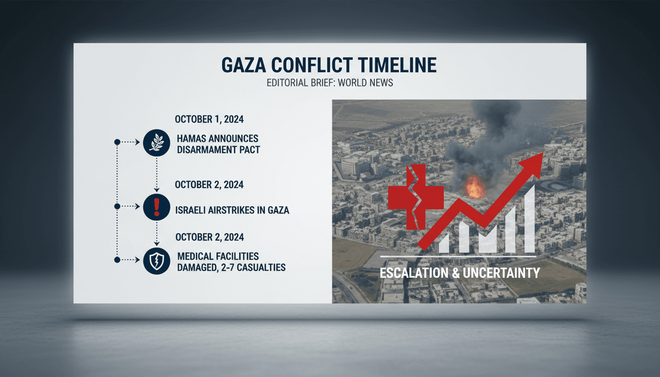 Israeli airstrikes in Gaza causing damage and casualties