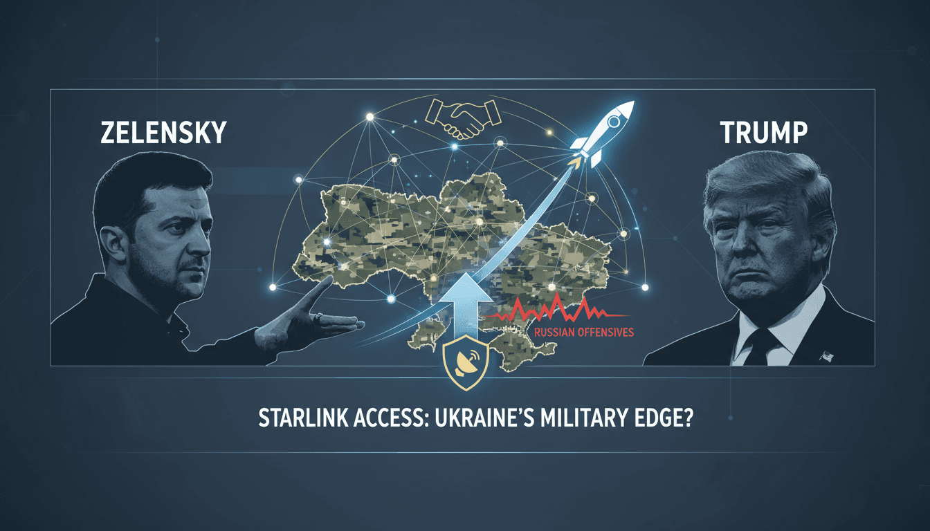 Ukrainian President Zelensky discusses military strategy with former President Trump.