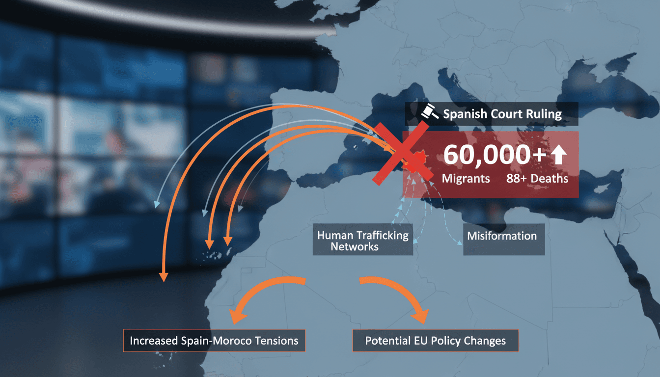 Migrants attempting to reach Ceuta amidst a humanitarian crisis