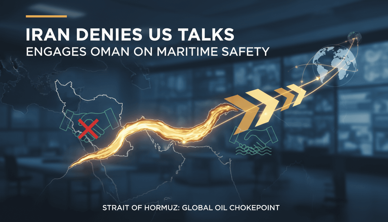 Map highlighting the Strait of Hormuz and its significance in global oil shipping.