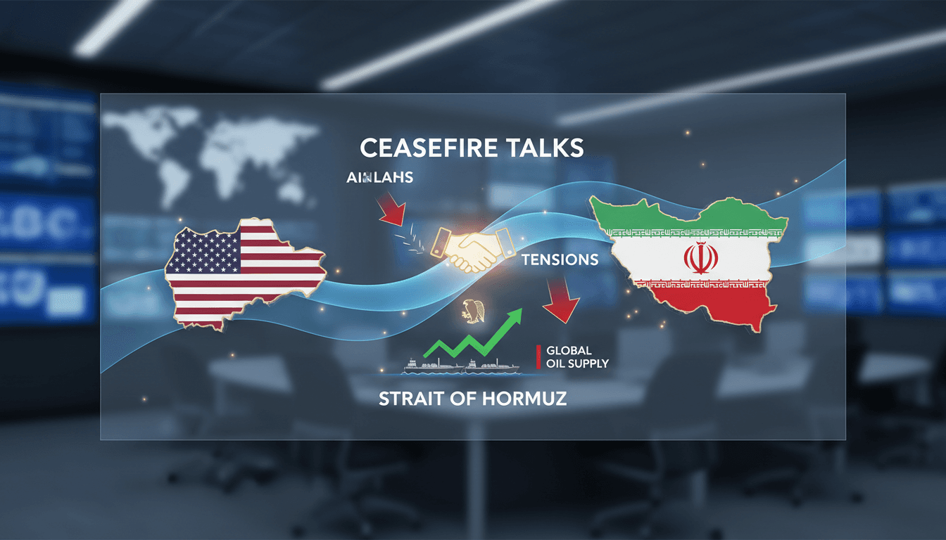 Diplomatic negotiations between Qatar, U.S., and Iran regarding Strait of Hormuz tensions.