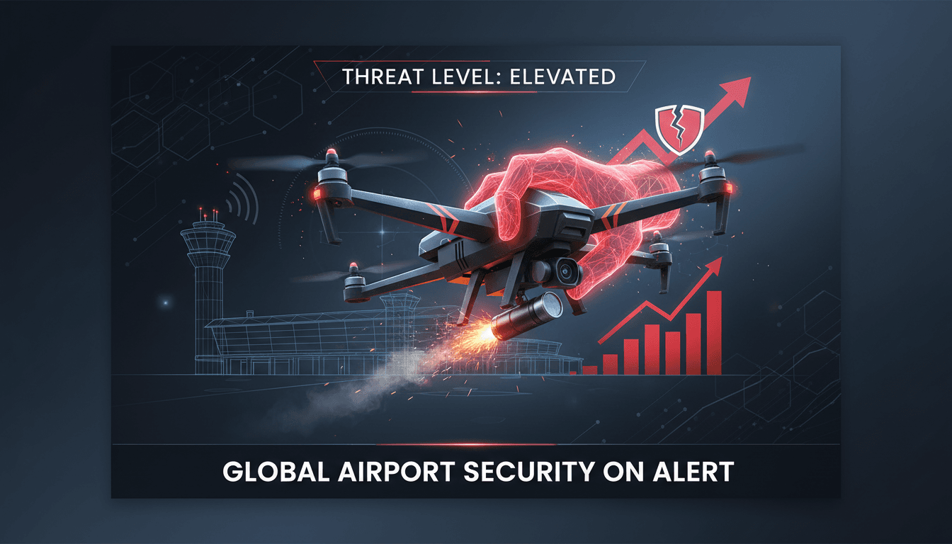 Explosives-laden drone discovered at a German airport