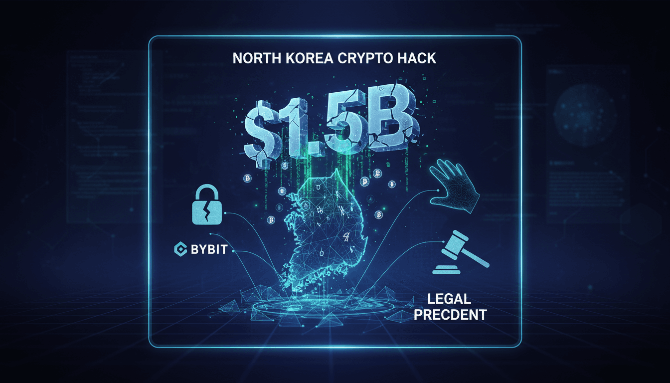 Bybit lawsuit against North Korea for cryptocurrency hack