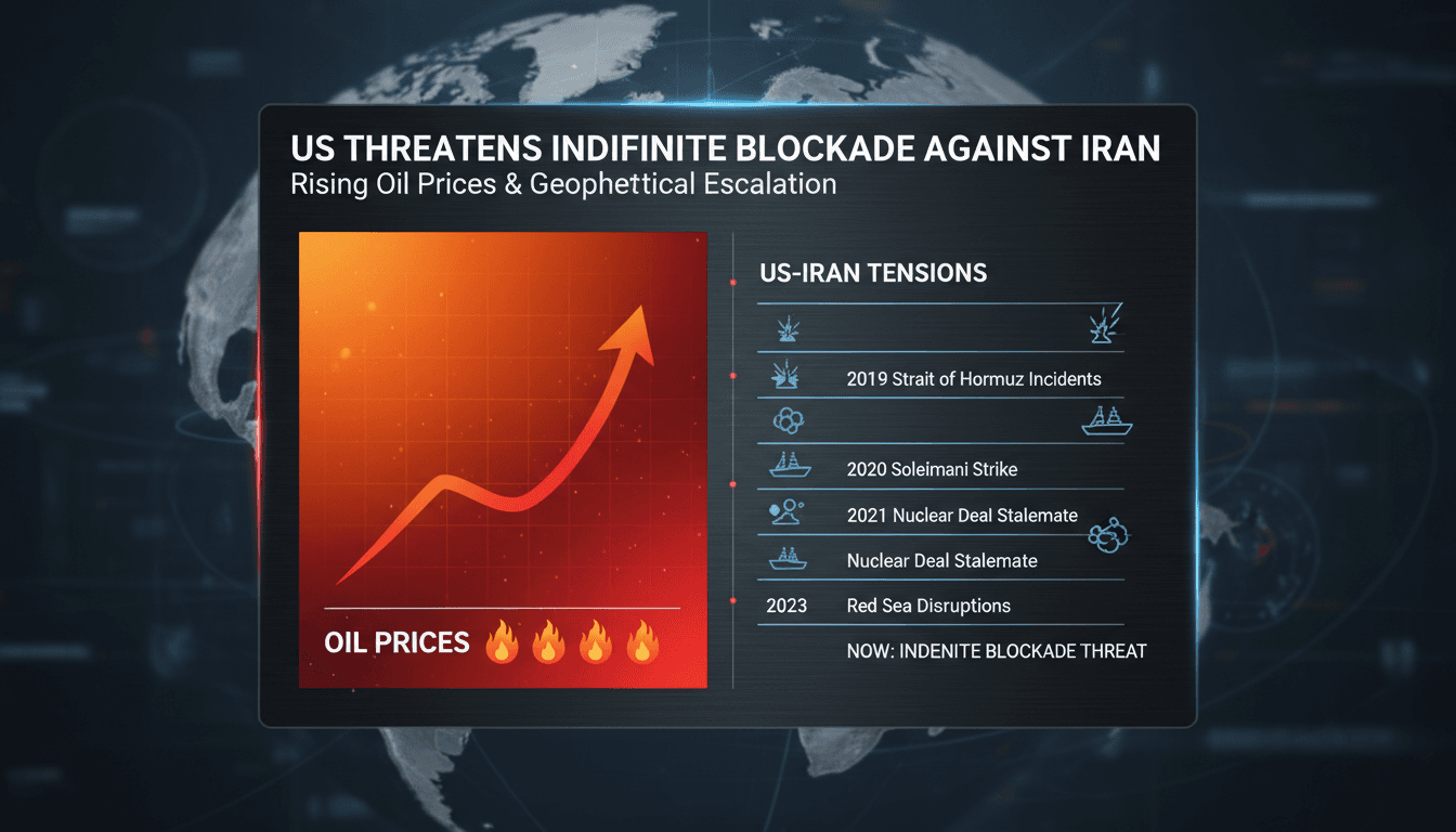 US Navy enforcing blockade against Iran with rising oil prices