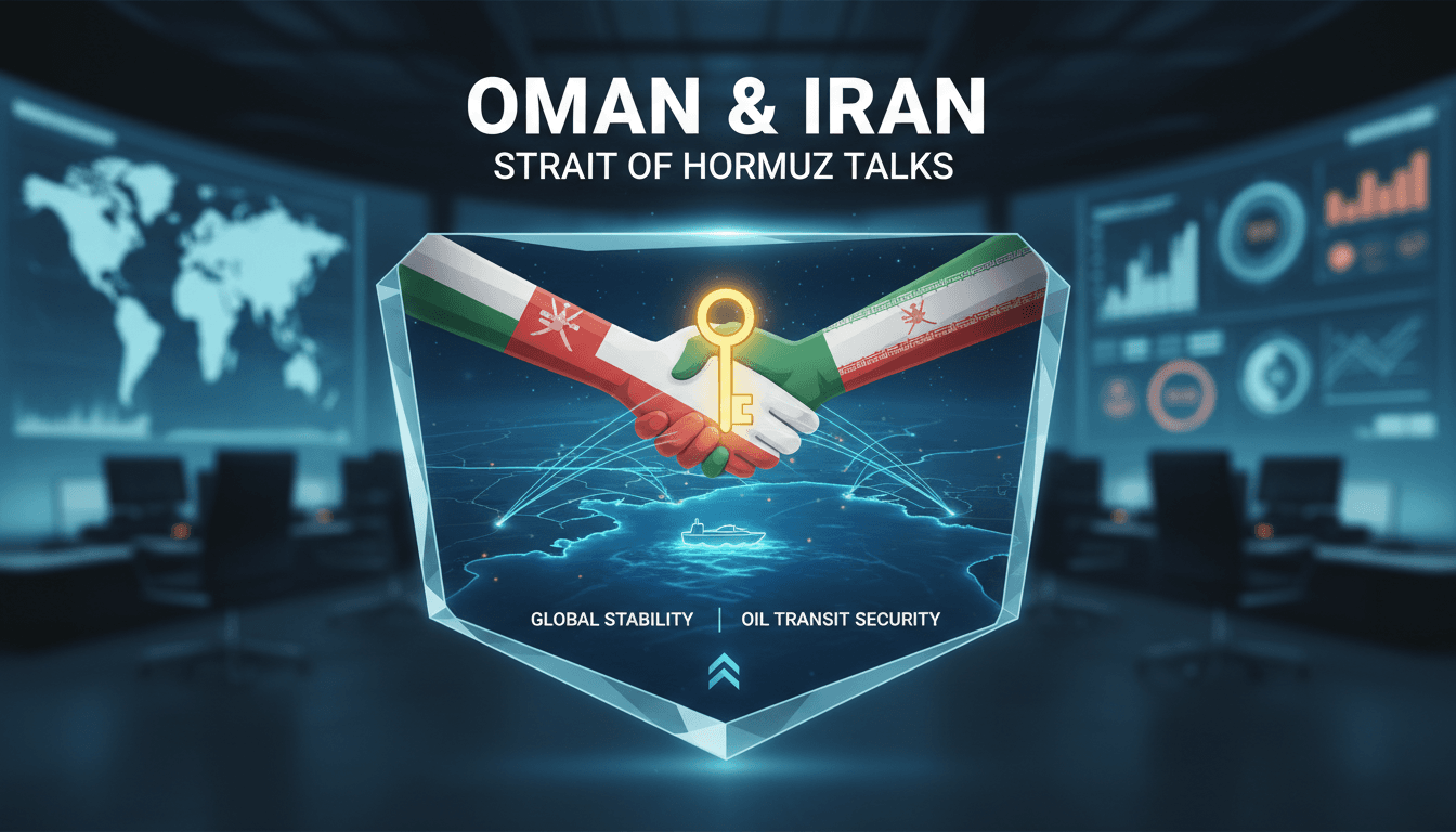 Oman and Iran advance negotiations on Strait of Hormuz navigation