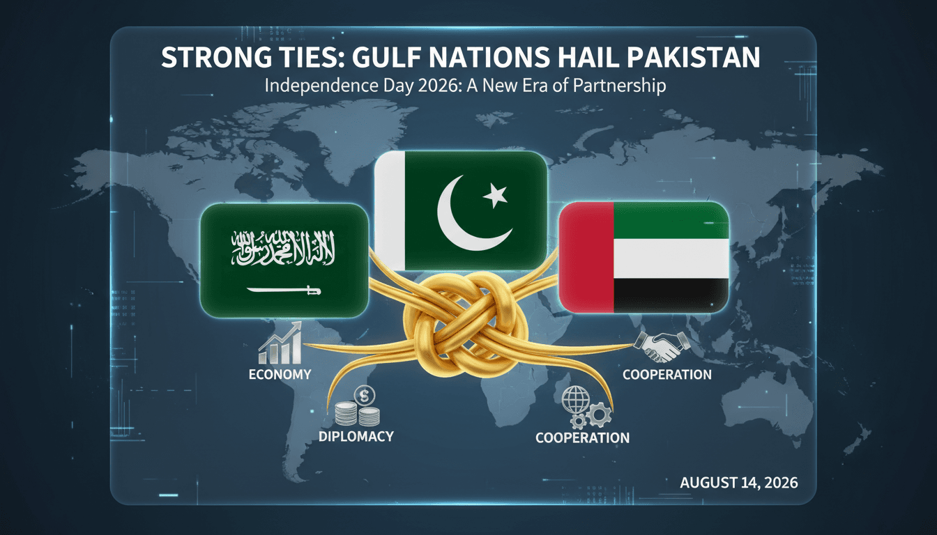Leaders from Saudi Arabia and UAE congratulate Pakistan on Independence Day