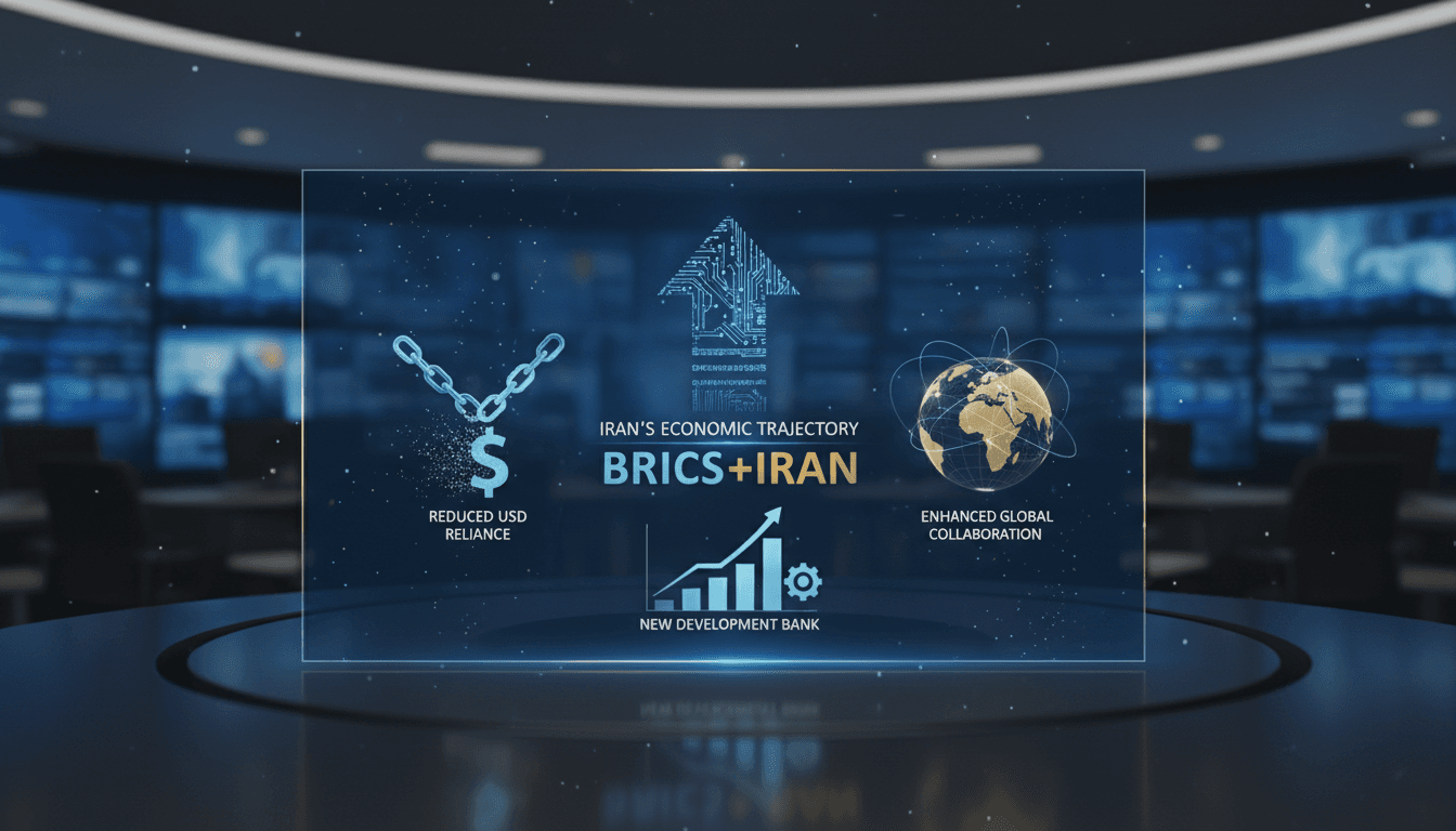Iran's Central Bank governor announces BRICS membership amidst sanctions.
