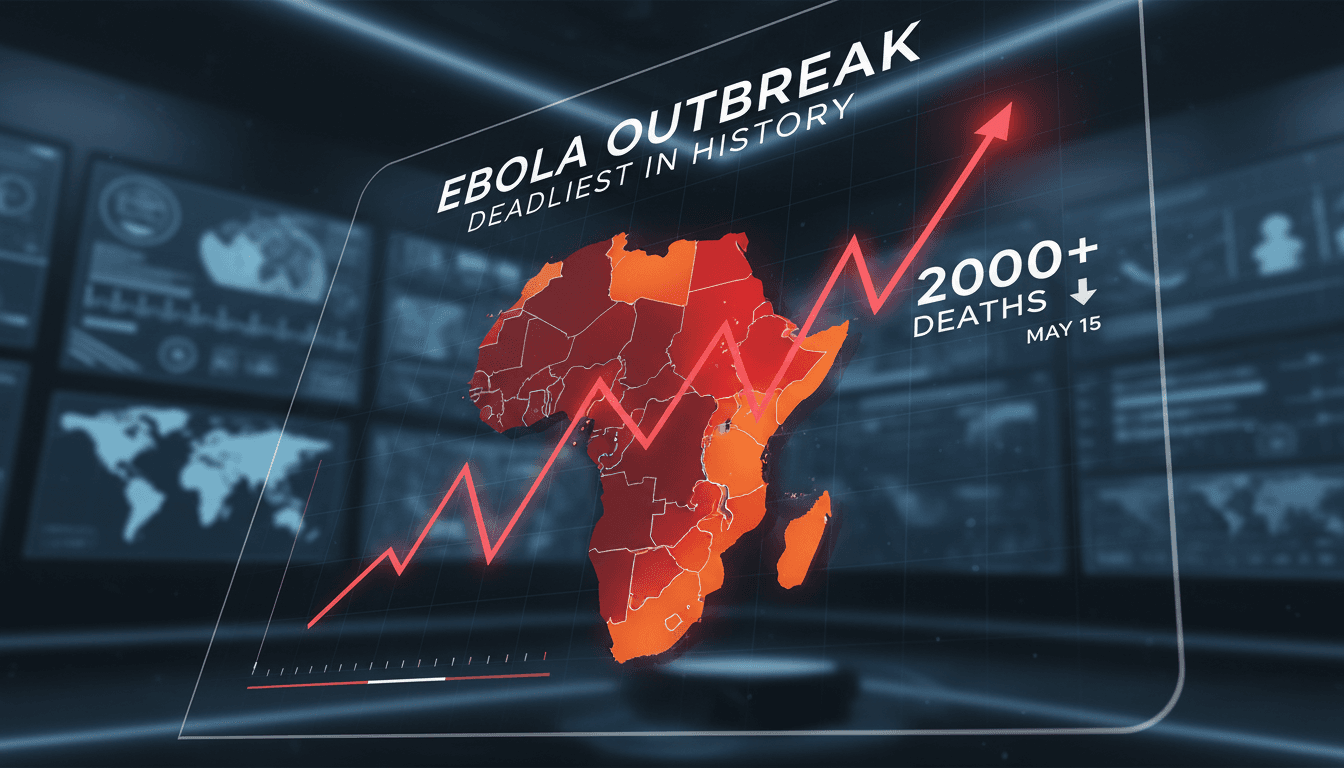 Ebola outbreak declared deadliest in history with over 2000 deaths