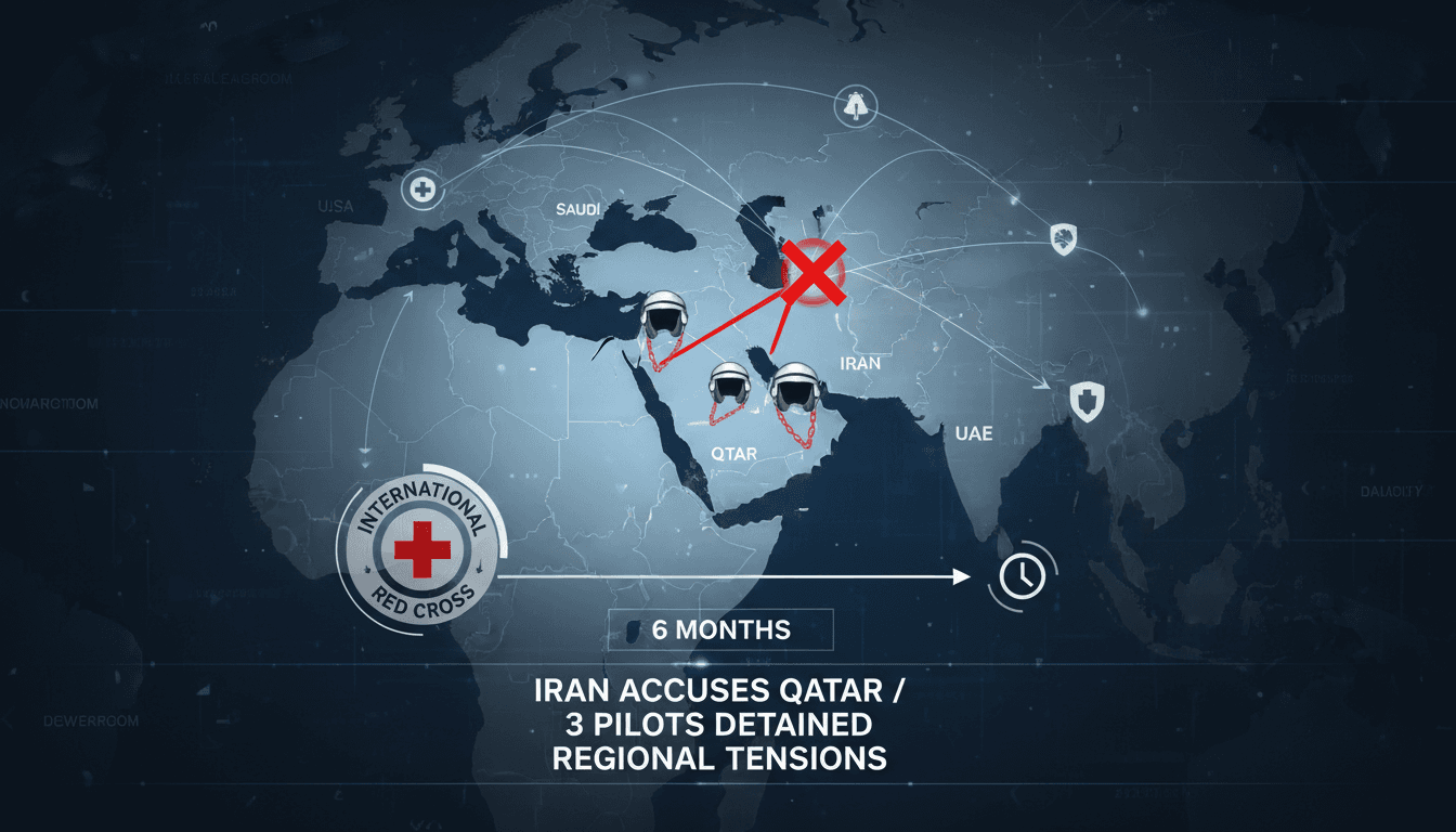 Map of Middle East highlighting Iran and Qatar relations