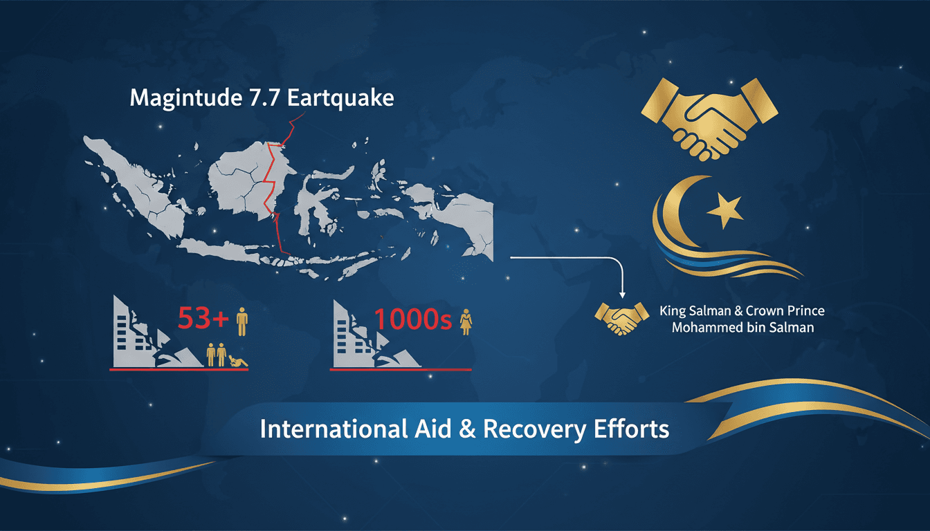 Saudi leaders express condolences to Indonesia after earthquakes