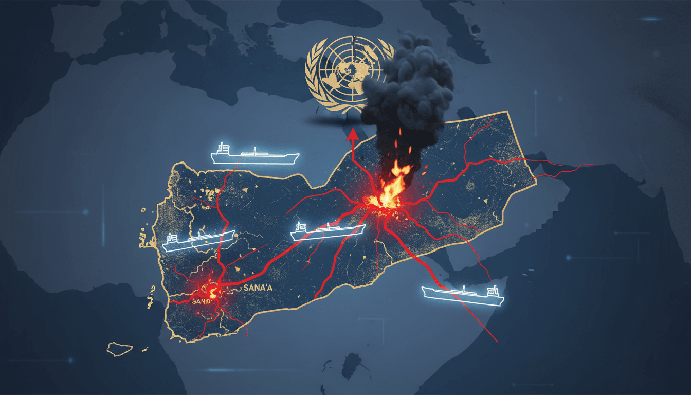 UN warns of escalating conflict in Yemen amid Houthi attacks