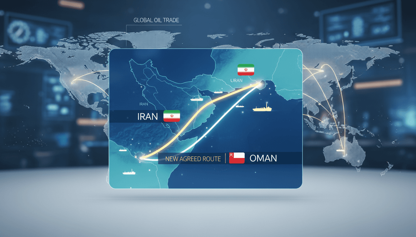 Iran and Oman finalize shipping route agreement for Strait of Hormuz