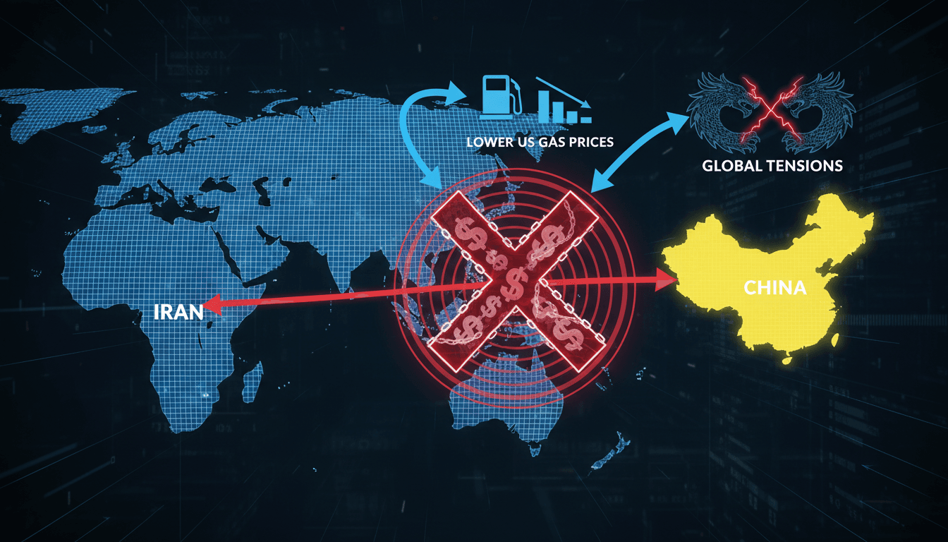 U.S. sanctions on Iran impacting China's oil imports and global markets