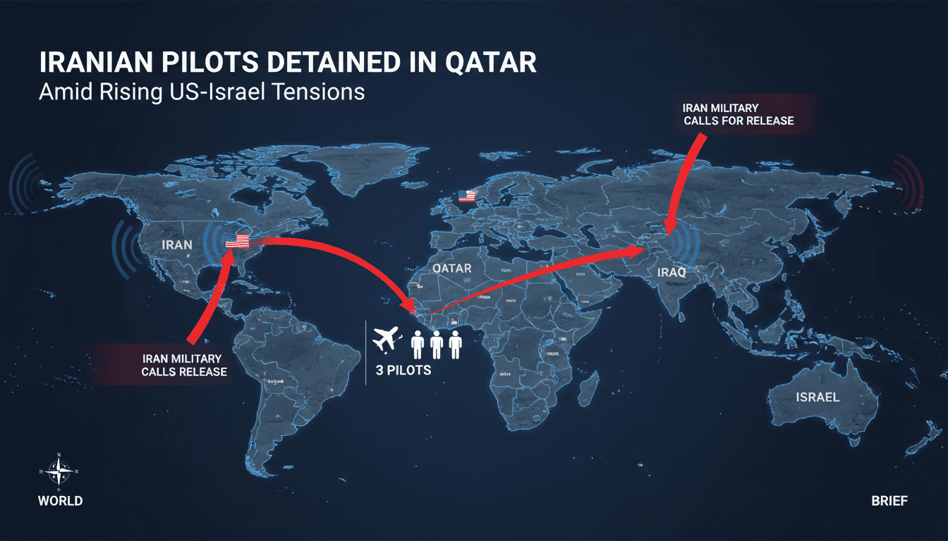 Iranian pilots detained in Qatar amid rising geopolitical tensions