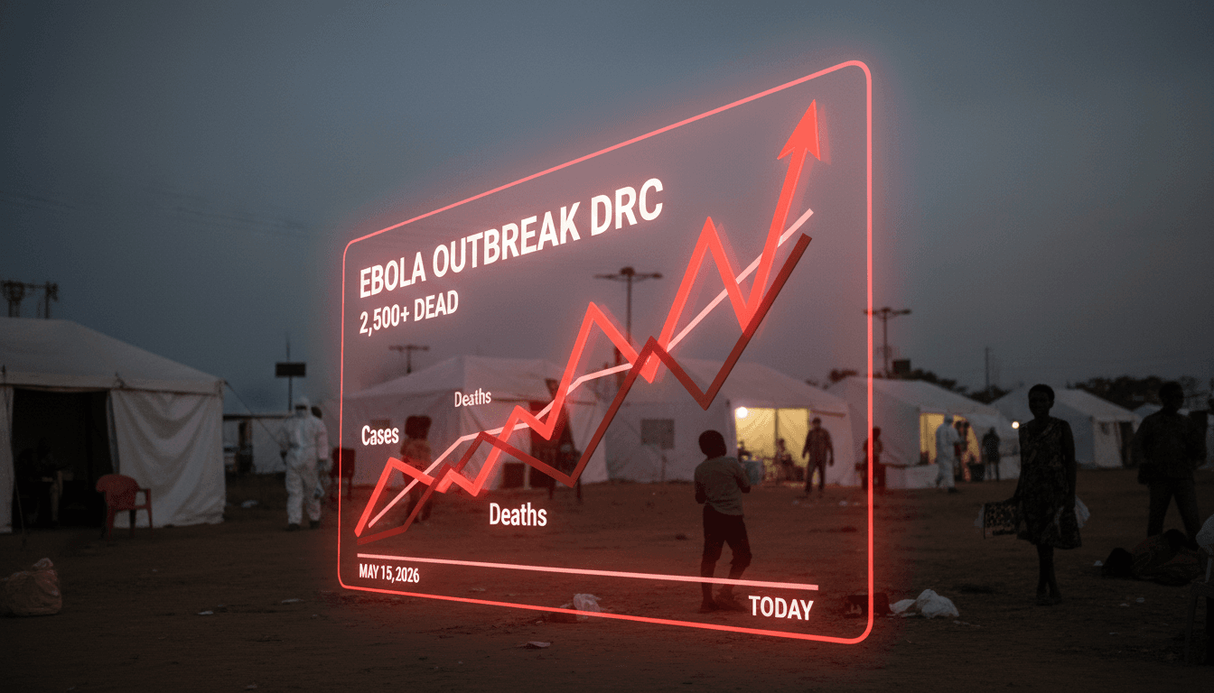 United Nations Warns of Deadly Ebola Outbreak in Democratic Republic of Congo