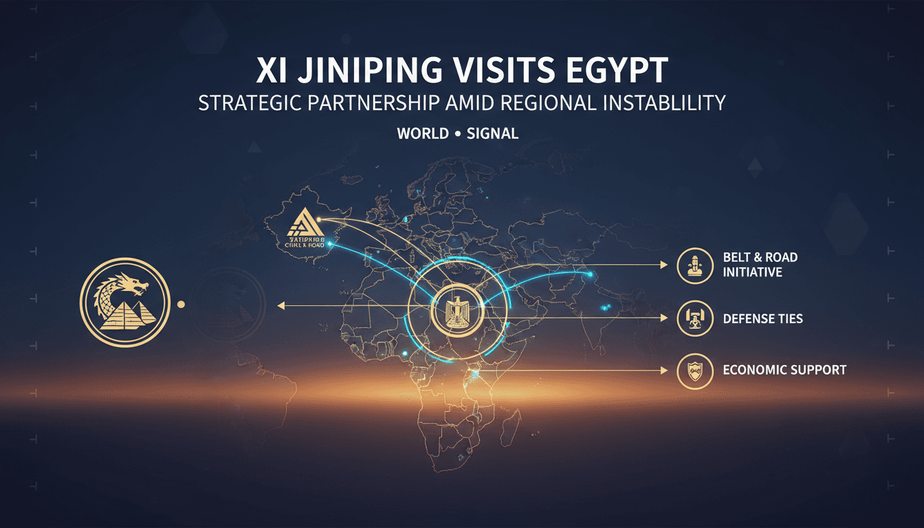 Infographic showing China's Belt and Road Initiative impact on Egypt's trade and security dynamics.