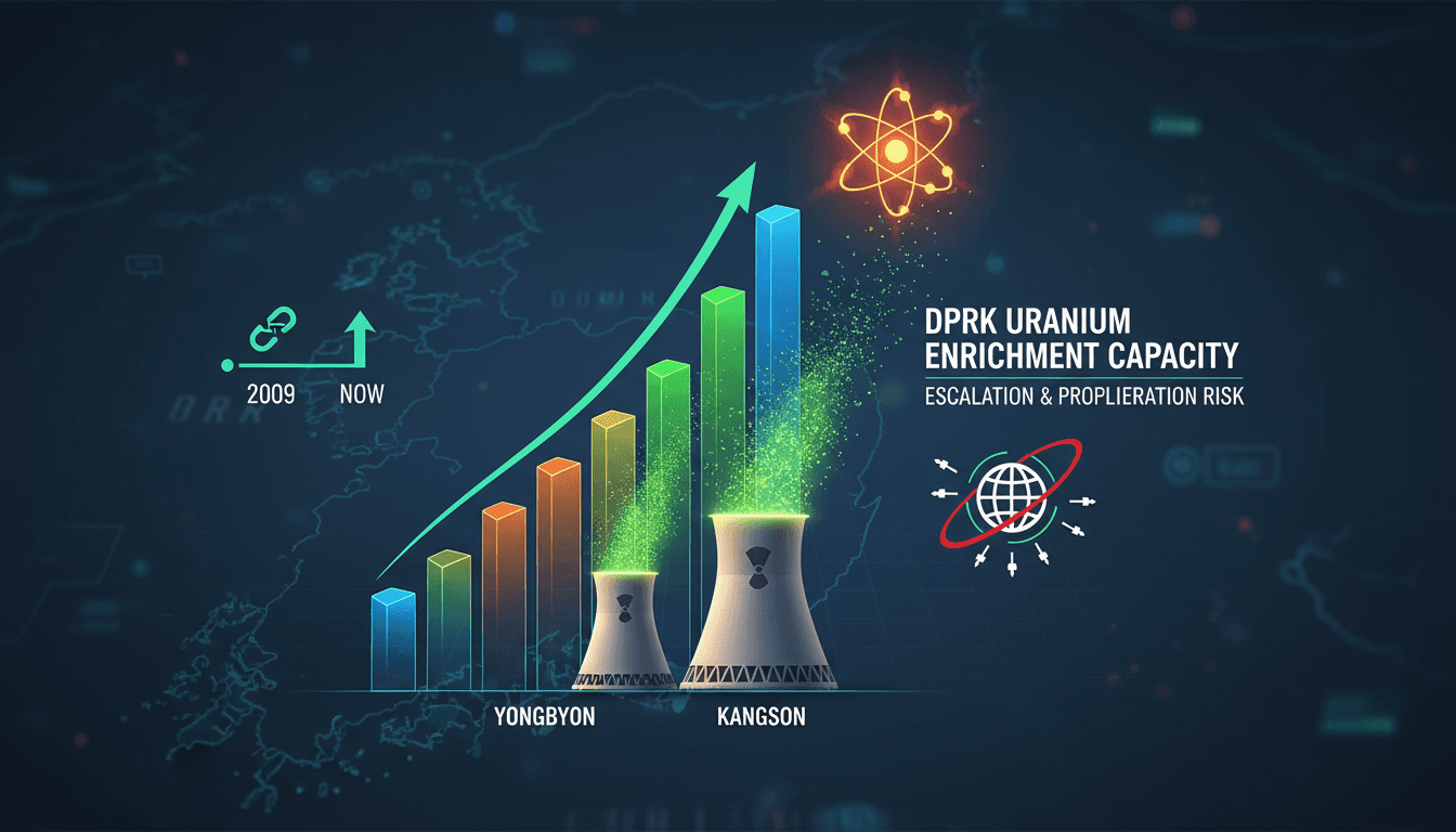 IAEA Reports North Korea Expands Uranium Enrichment Capacity at Yongbyon and Kangson