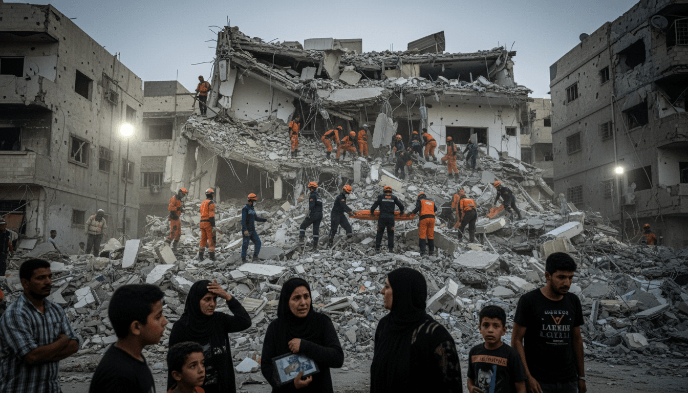 Building collapse in Gaza City kills 21 amid ongoing infrastructure crisis
