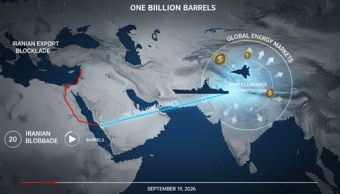 US Forces Facilitate Transit of One Billion Barrels of Oil Through Strait of Hormuz Amid Iranian Export Blockade