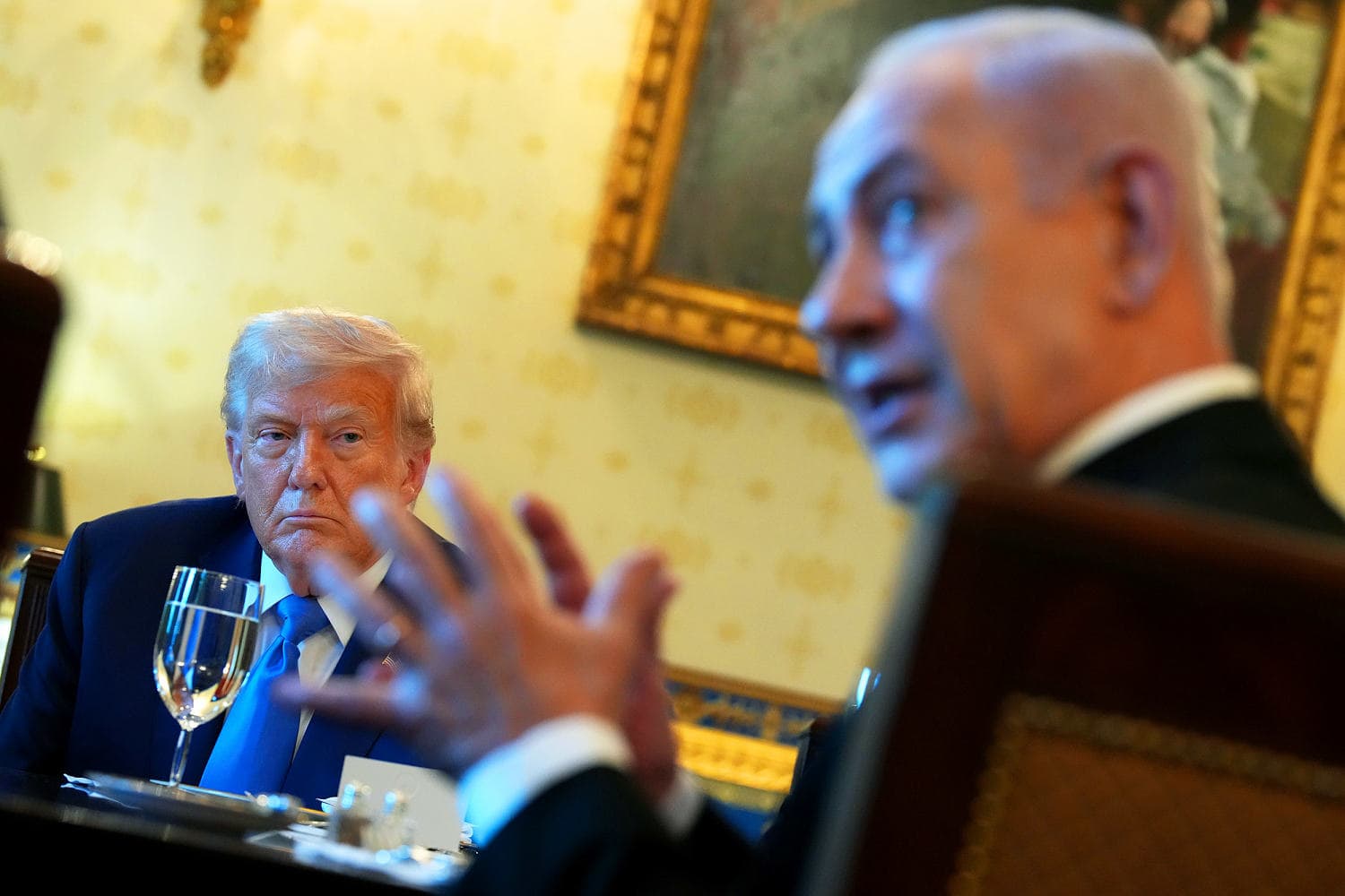 Israeli Prime Minister Netanyahu addressing the nation on military actions against Iran.