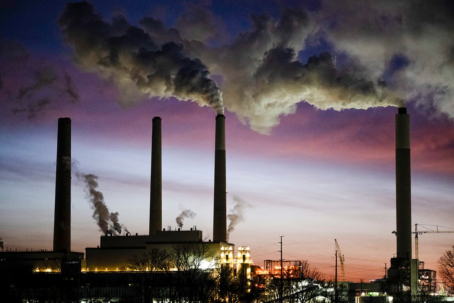 Infographic showing the EPA's repeal of power plant emissions limits and projected savings versus environmental impact.