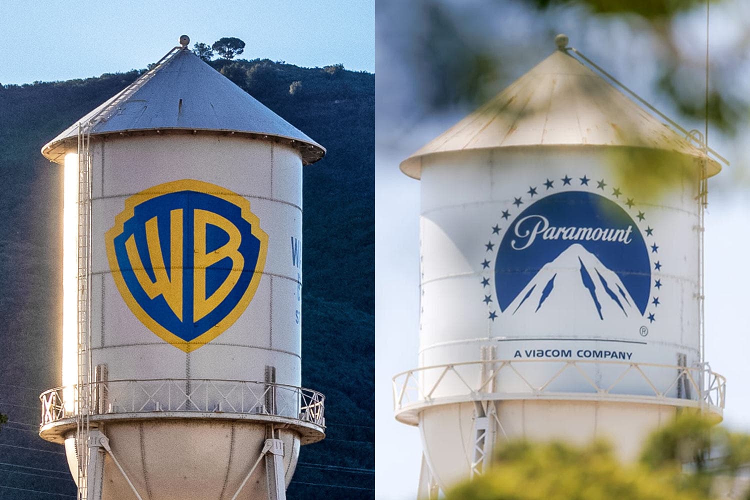 A visual representation of the $110 billion Paramount Skydance acquisition of Warner Bros. Discovery, highlighting key media assets.