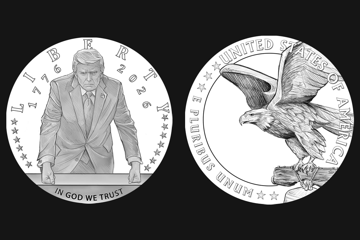 U.S. Commission of Fine Arts Approves 24-Karat Gold Coin Design Featuring Donald Trump