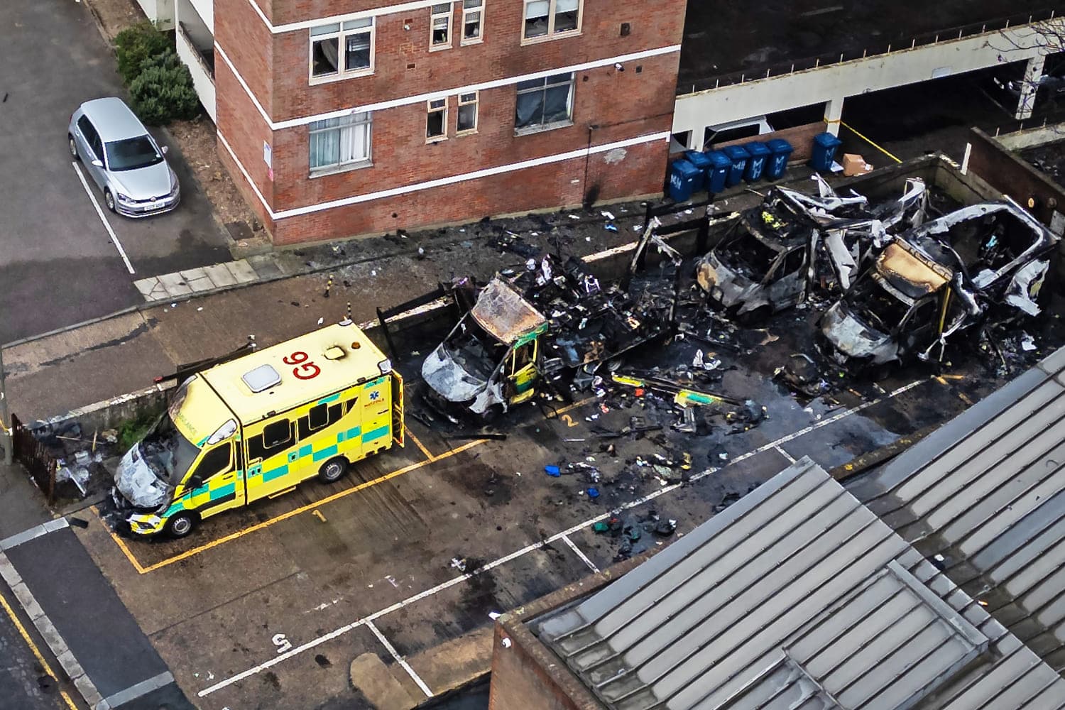 Arson Attack on Hatzola Ambulances Investigated as Antisemitic Hate Crime in London
