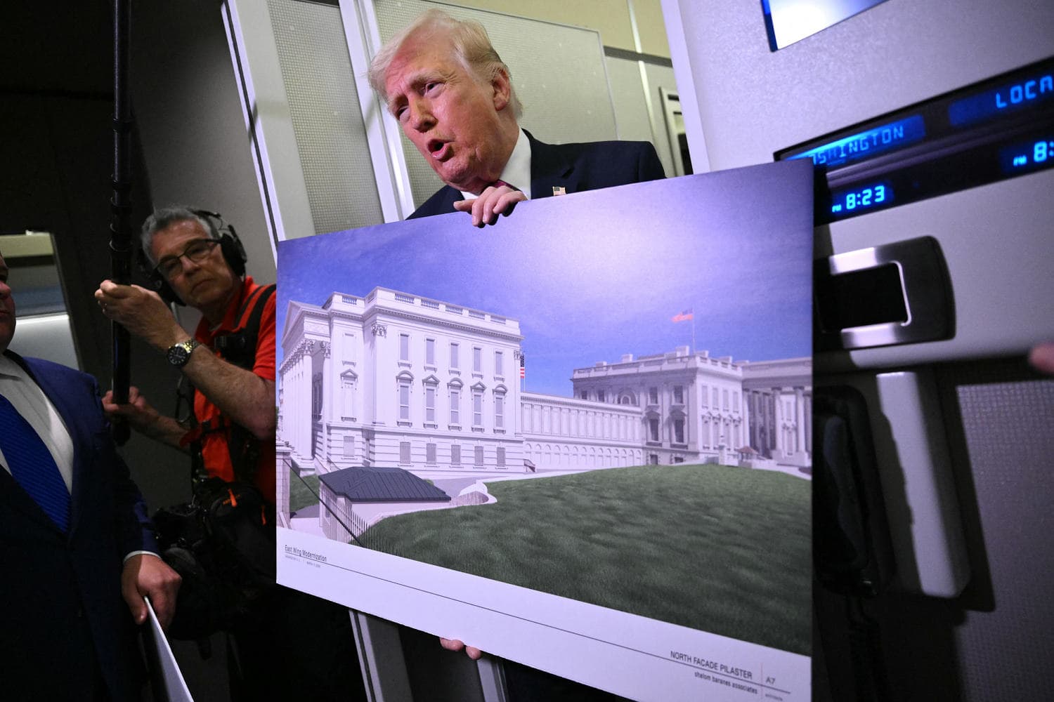 Trump Announces Construction of Underground Military Complex at White House