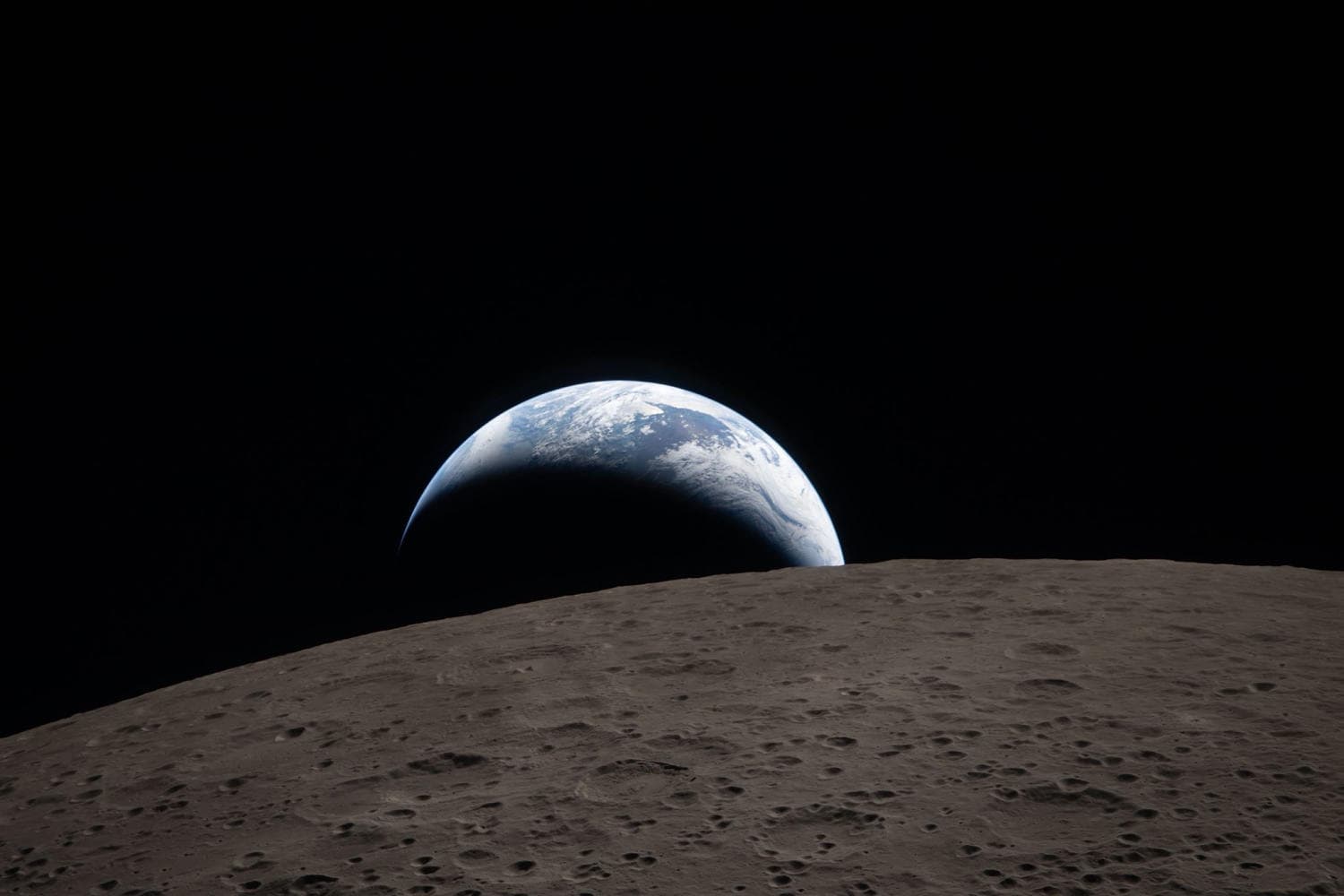 NASA's plans for a permanent moon base with uncrewed missions.
