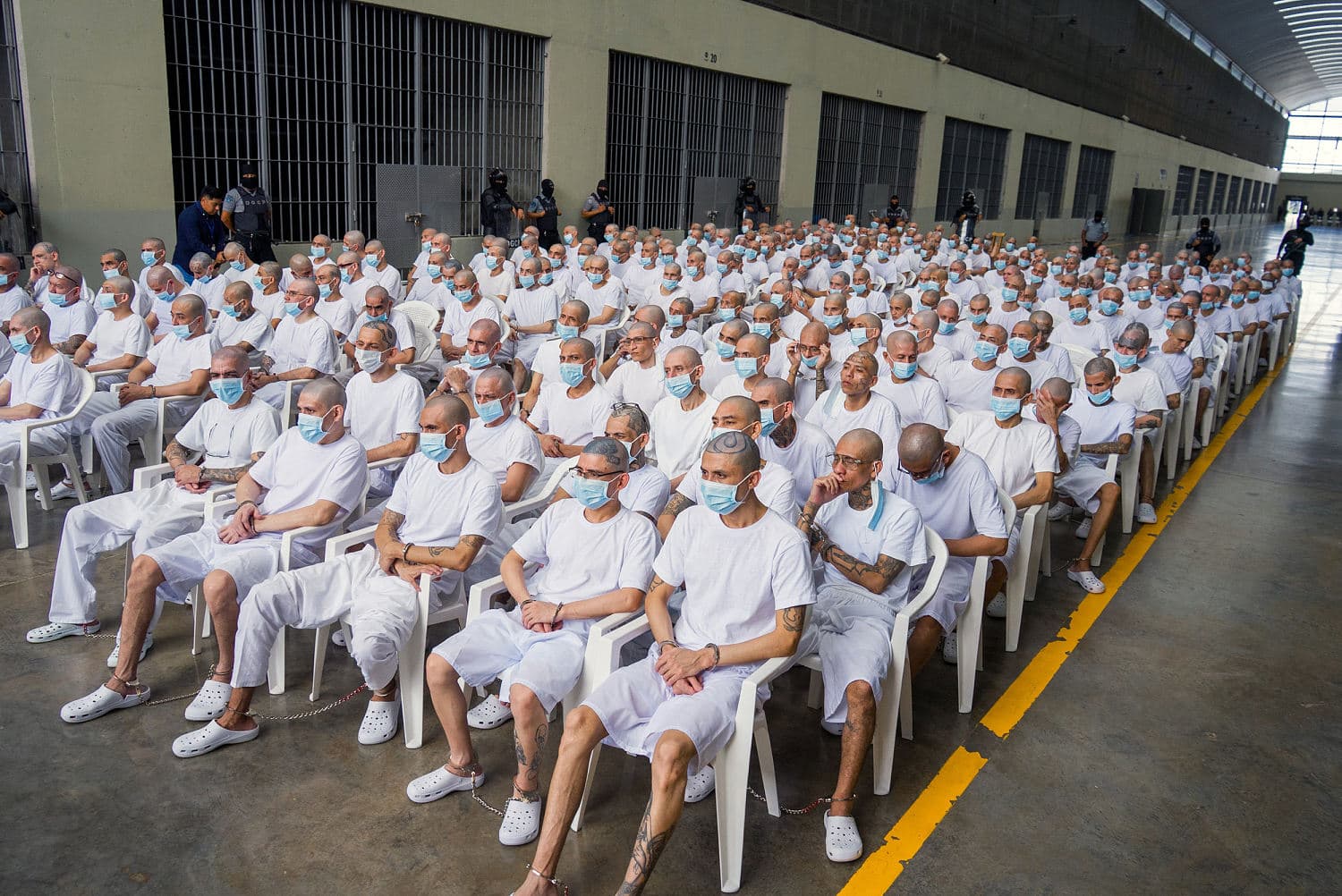 El Salvador begins mass trial of 486 alleged MS-13 gang members
