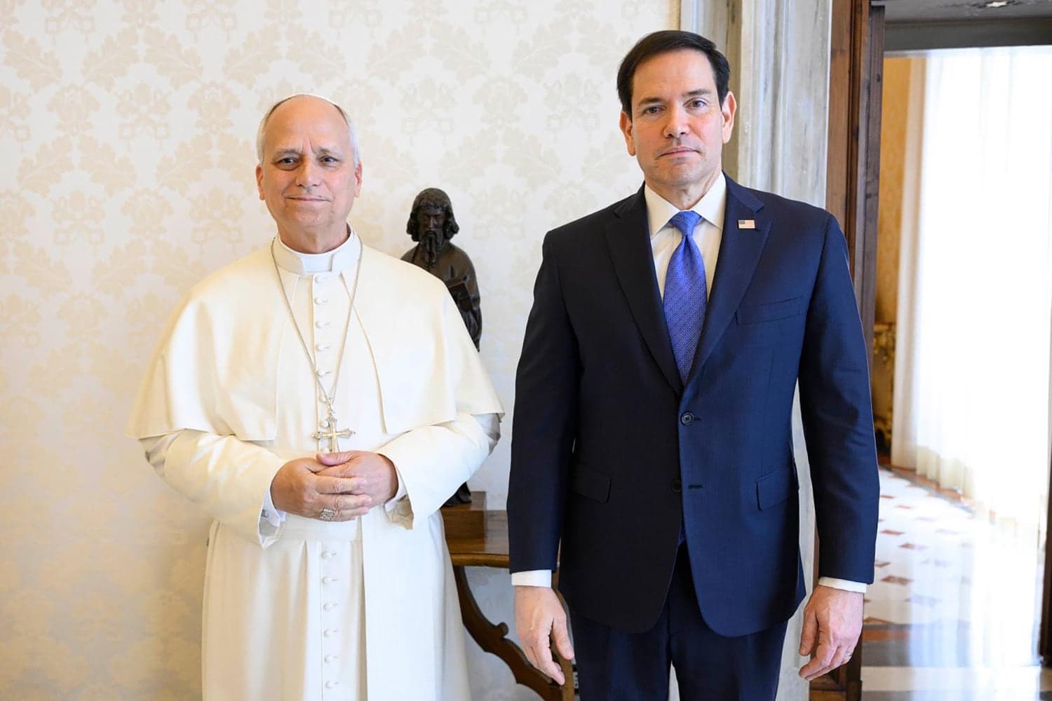 Marco Rubio Meets Pope Leo XIV Amid U.S.-Iran War Tensions