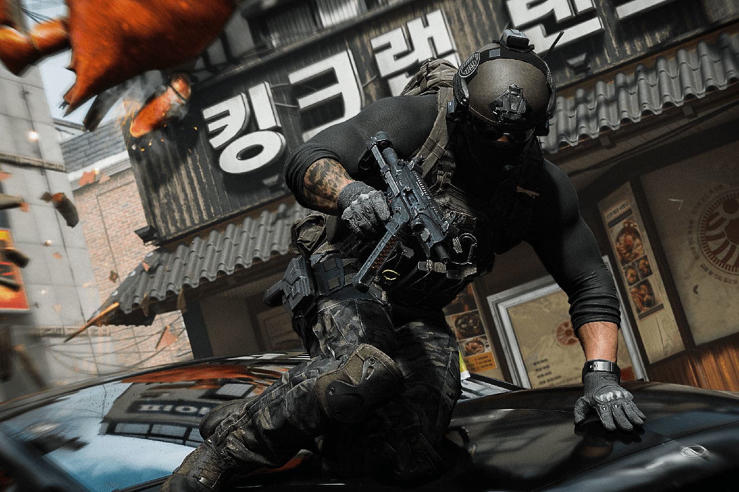 Minimalist dark screen showing 159 lives graphic addressing Call of Duty Itaewon footage controversy