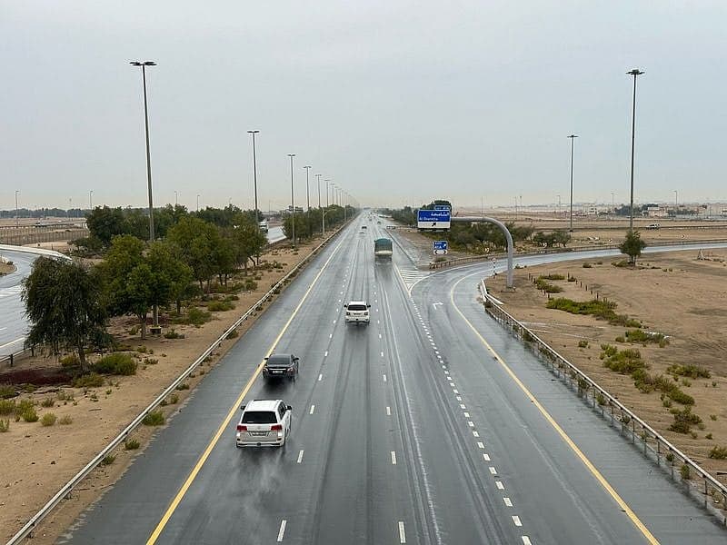 Unsettled weather conditions with light rain and dust affecting UAE coastal areas