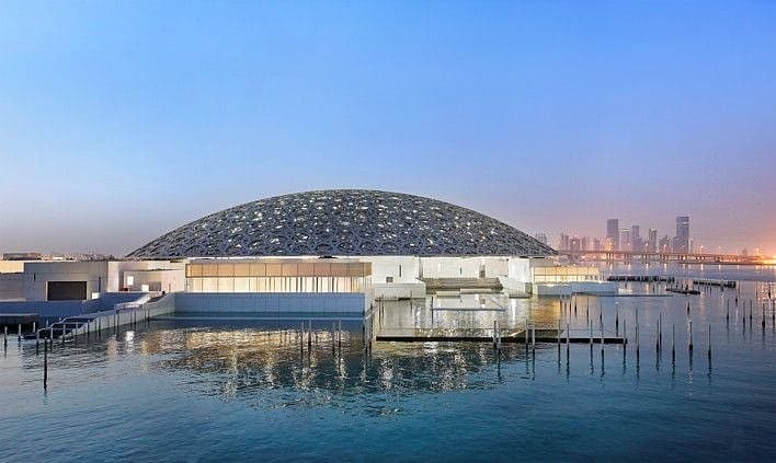 Louvre Abu Dhabi showcasing diverse cultural exhibitions