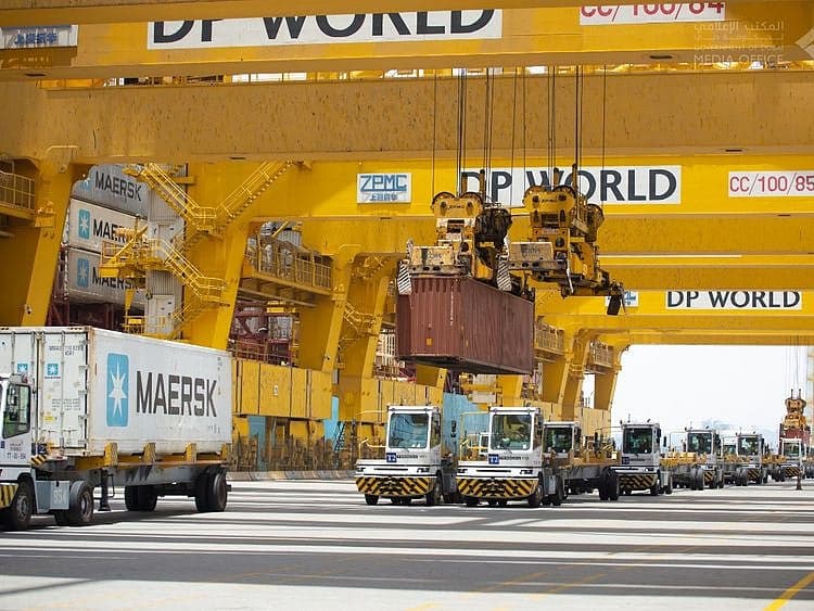 DP World logistics operations showcasing resilience and growth