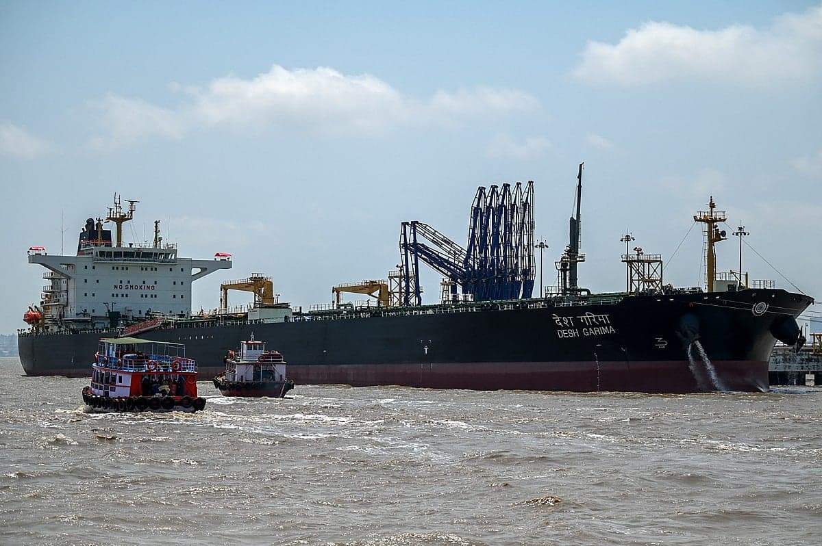 Indian Navy rescue operation of sailors from burning tanker off Oman