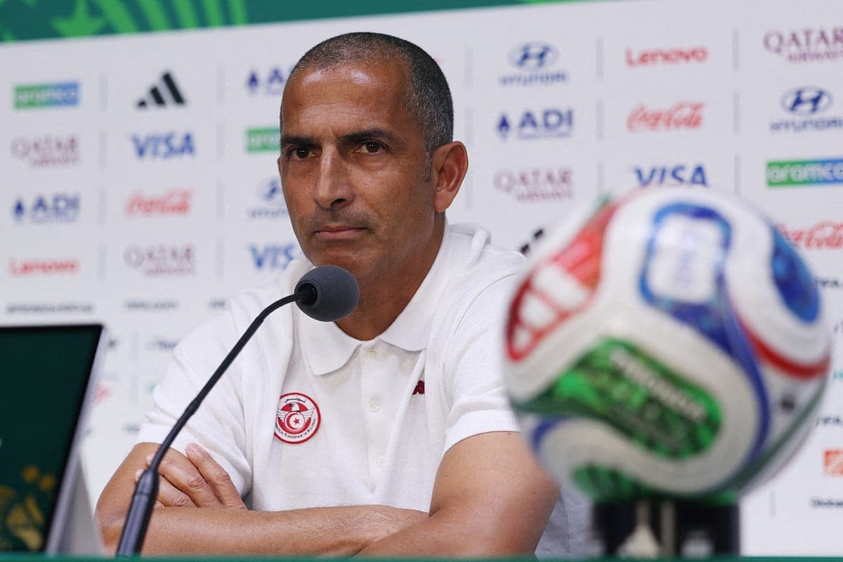Tunisia's national football team during the World Cup 2026.
