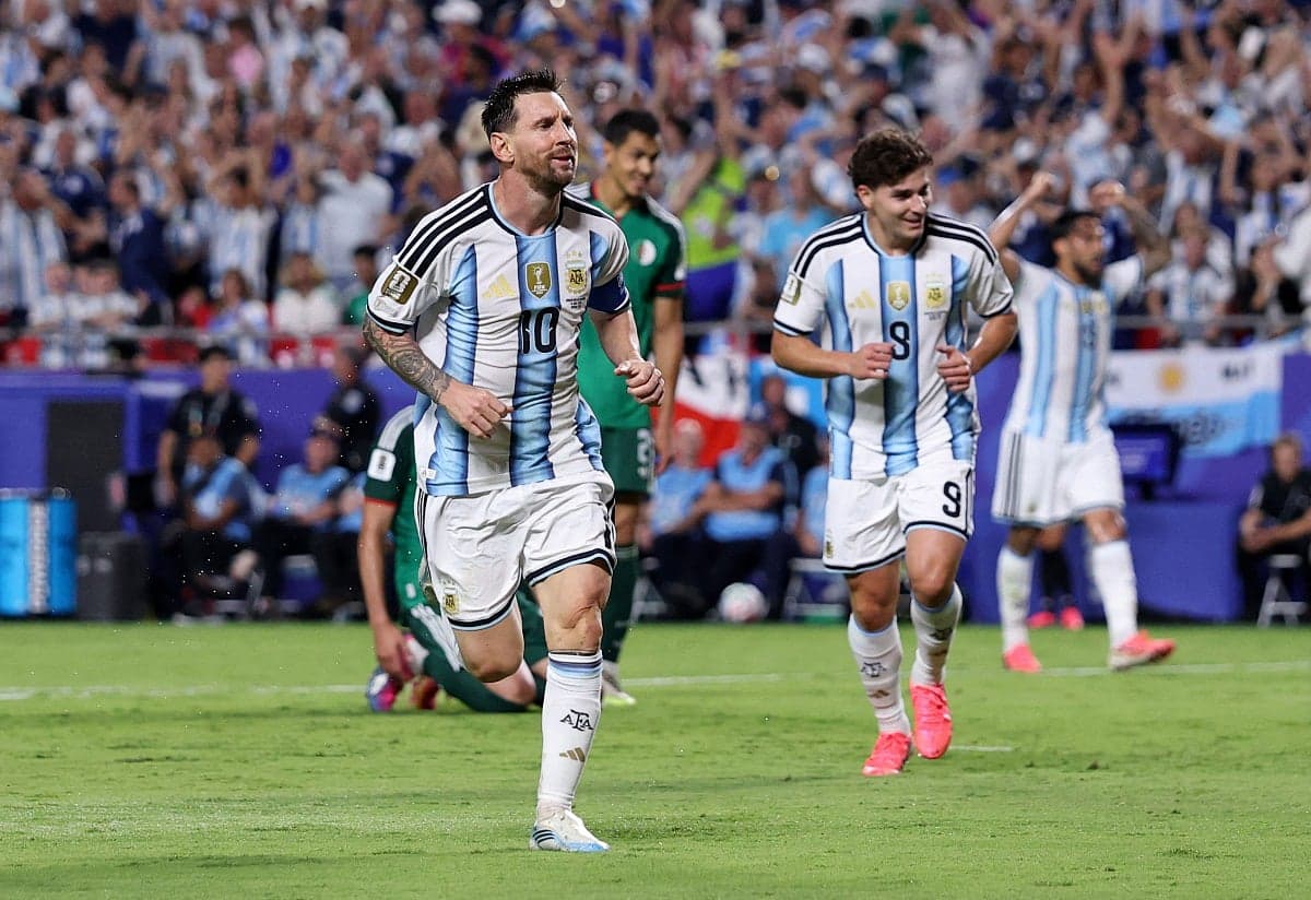Lionel Messi Ties World Cup Goals Record with Hat Trick Against Algeria