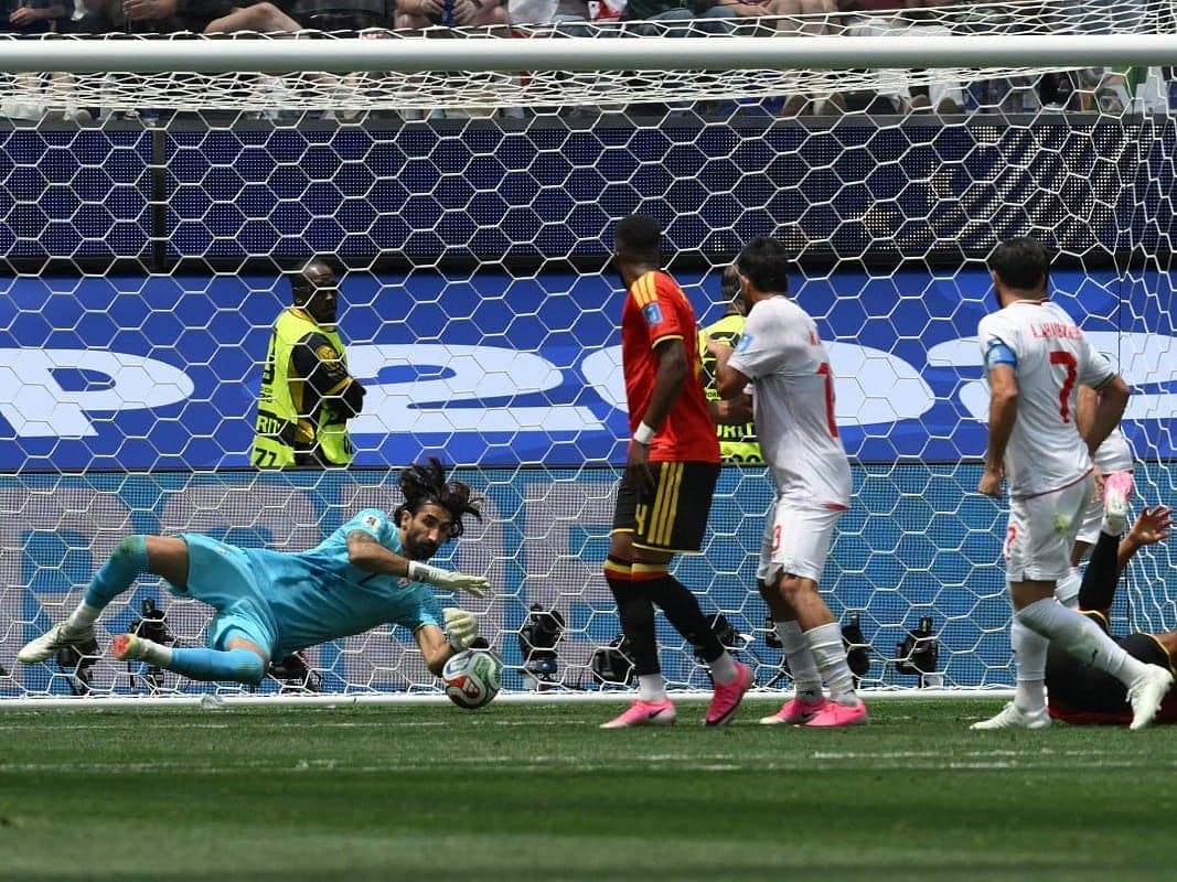 Iran holds Belgium to a scoreless draw in World Cup match