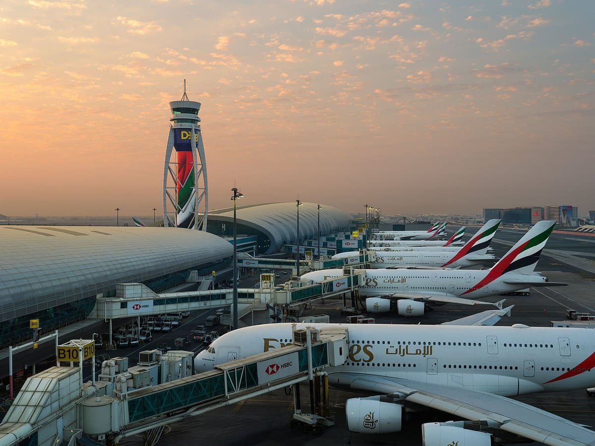 Dubai Airports Reveals Redesigned ATC Tower Featuring UAE Flag