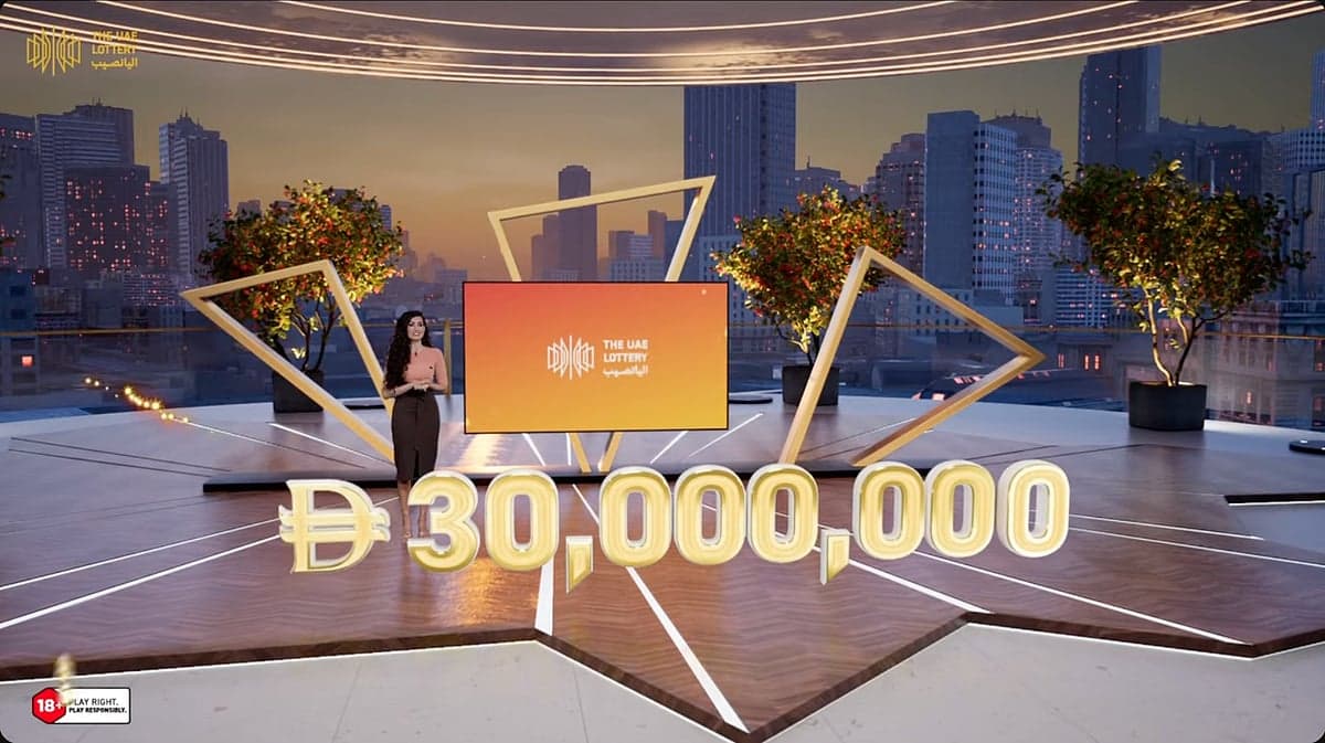 Indian resident celebrating Dh30 million lottery win in Abu Dhabi