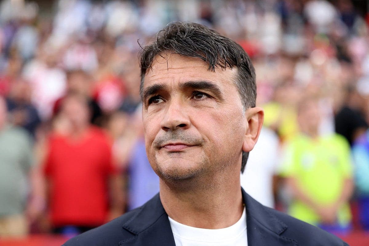 Zlatko Dalic during a press conference announcing his appointment as UAE national football team head coach.