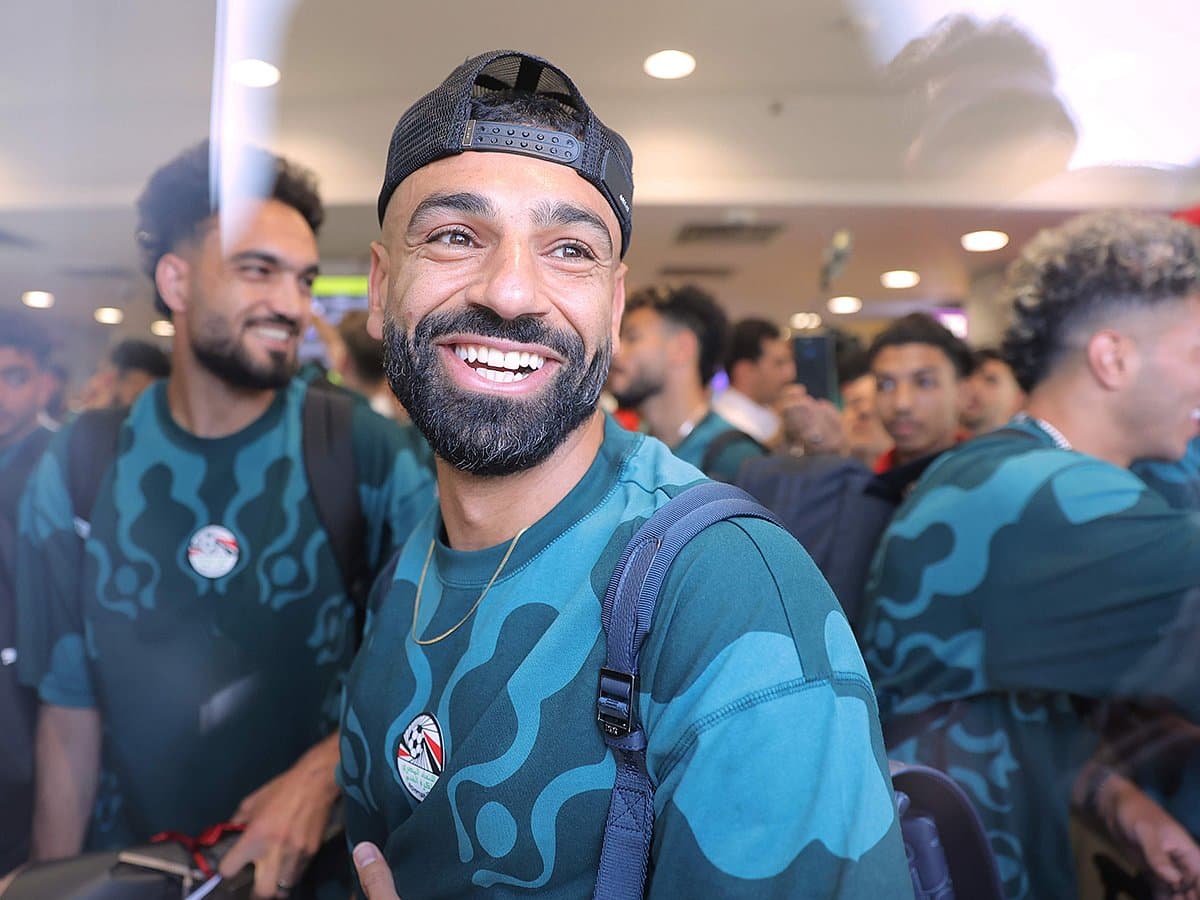 Egyptian football team celebrated by fans after World Cup success