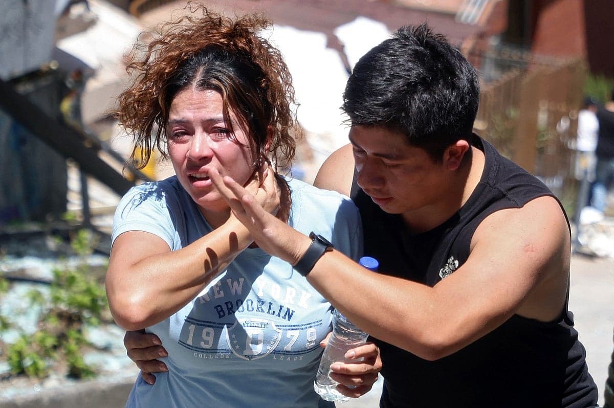 Rescue efforts in Colombia following the 7.4 magnitude earthquake
